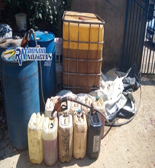 Polícia prende em flagrante servidor municipal desviando quase 700 litros de óleo diesel
