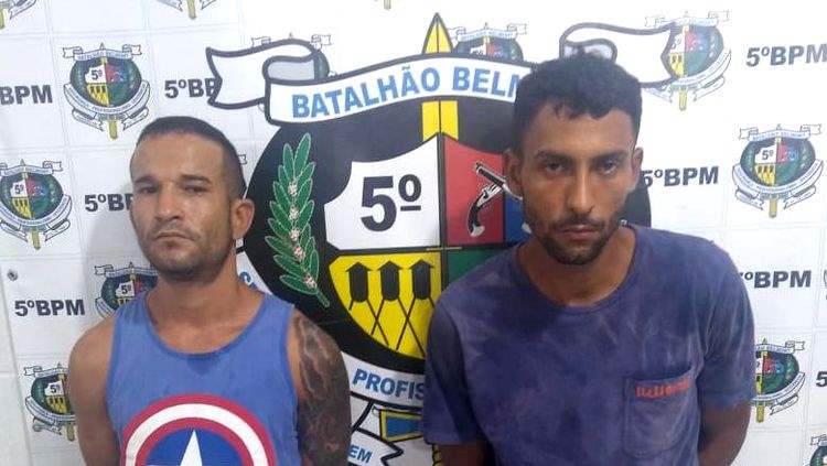 Ladrões roubam moto, pertences pessoais, lanche da vítima, e são presos