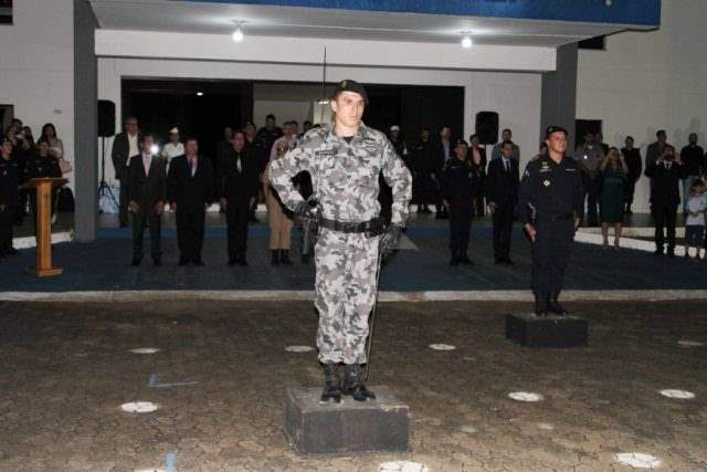 Capitão Arivabene assume comando do Batalhão de Policiamento de Choque