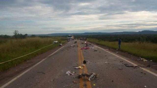 4 moradores de RO morrem em grave acidente em Rodovia no MT