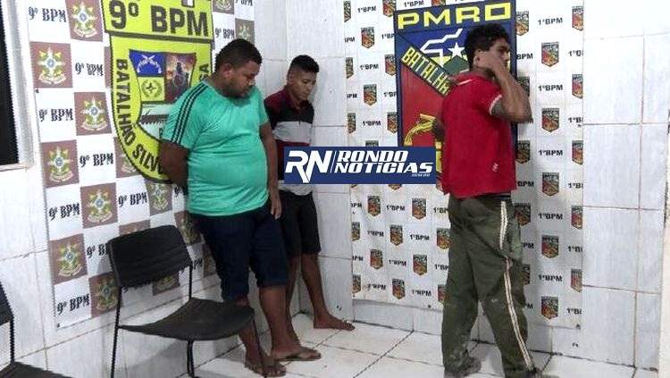 Trio é preso armado é preso em flagrante na Zona Leste