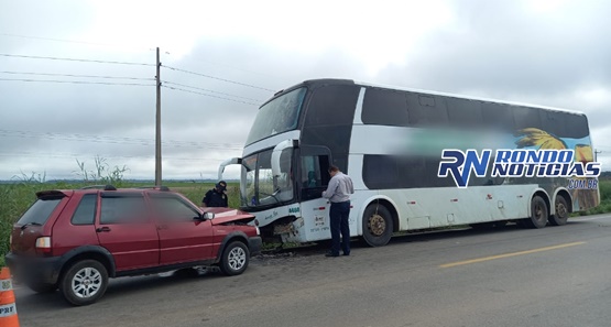 Oficial de Justiça morre  após colisão envolvendo ônibus da Eucatur na  BR-364