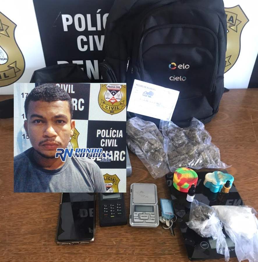 Denarc prende jovem com Skank e maconha na capital 