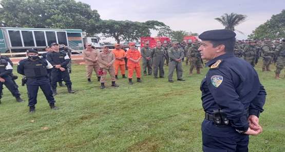 PM prepara operação para reintegração de posse em Mutum-Paraná