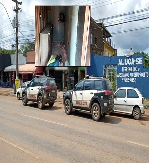 Polícia faz buscas e interdita hotel de consumo de drogas
