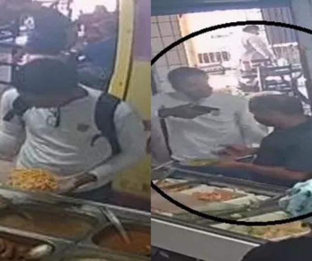 Criminosos almoçam em restaurante e depois assaltam clientes e funcionários