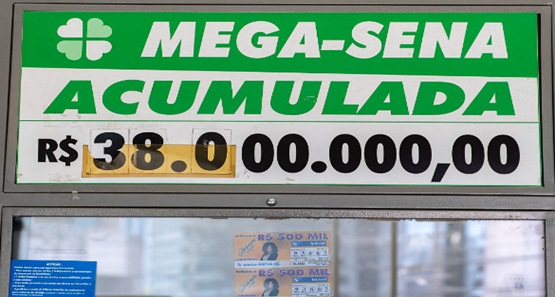Mega-Sena pode pagar prêmio de R$ 38 milhões neste sábado dia (19)