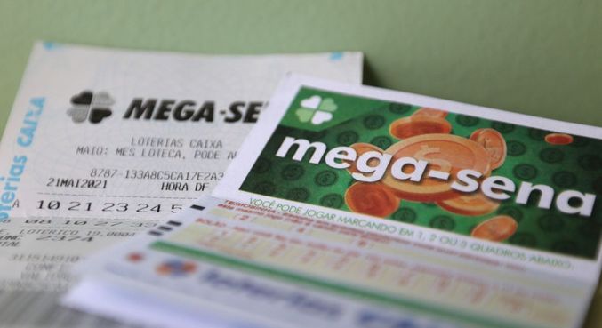 
Acumulada há cinco sorteios, Mega-Sena pode pagar R$ 57 milhões