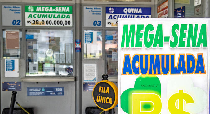 
Mega-Sena pode pagar prêmio de R$ 125 milhões ao ganhador hoje