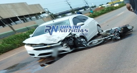 Motociclista tem perna amputada após ser atropelado na BR-364 em Porto Velho
