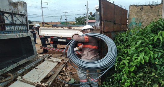 PC prende receptador com centenas de metros de fios furtados na capital 