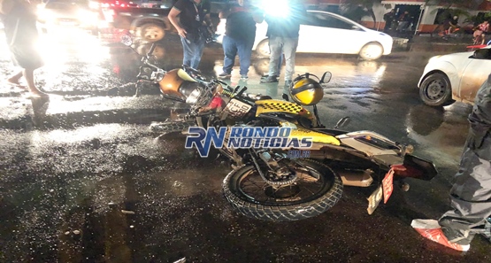 Colisão entre duas motocicletas deixa criança em estado grave na capital