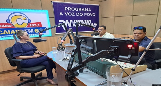 Secretária vai A 'Voz do Povo' e faz balanço de sua gestão no decorrer deste ano