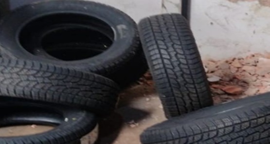 Bandidos invadem loja, quebram cadeados e roubam 70 pneus  em Porto Velho