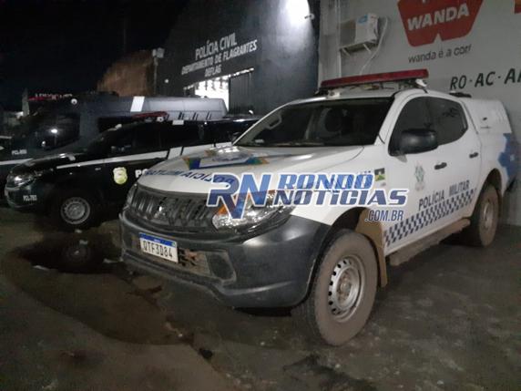 Trio é preso tentando arrombar loja de pneus na Zona Leste da capital