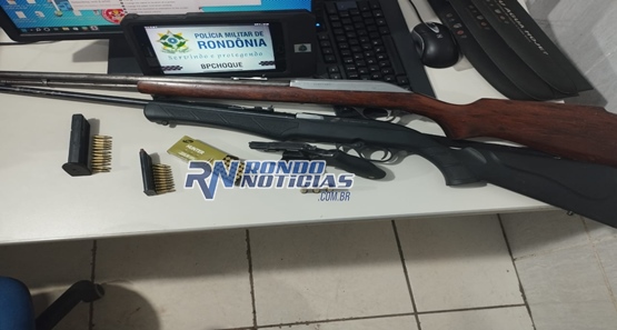 Batalhão de Choque da PM recupera caminhonete e apreende arma e munições
