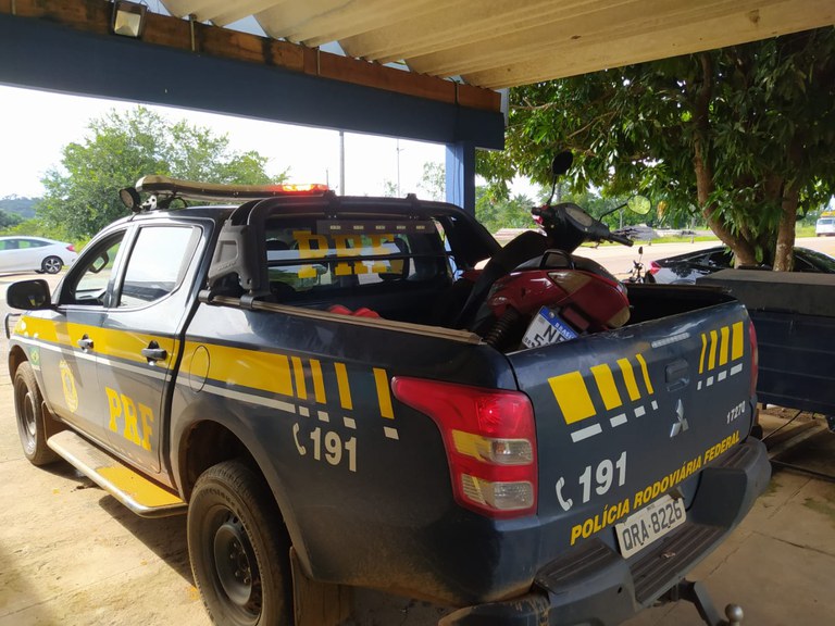 Em Porto Velho/RO, PRF recupera veículos com registros de roubo/furto

