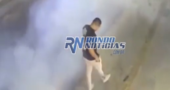 Vídeo mostra acidente e suspeito saindo do veículo onde policial foi morto 