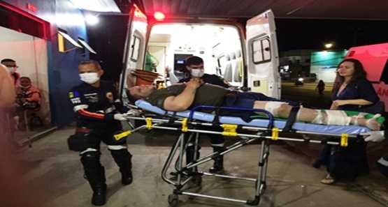 Dois seguranças e um bandido são baleados em troca de tiros na antiga faculdade Faro