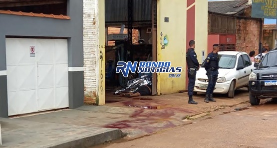 Homem é morto a tiros dentro de oficina onde trabalhava na capital