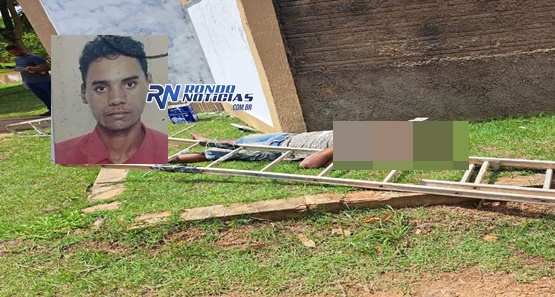 Operário morre após cair de escada enquanto fazia serviço de pintura em chácara 