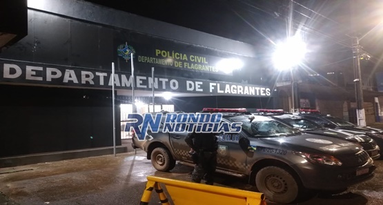 Caminhoneiro agride mulher de programa, resiste a prisão mas é contido na marra