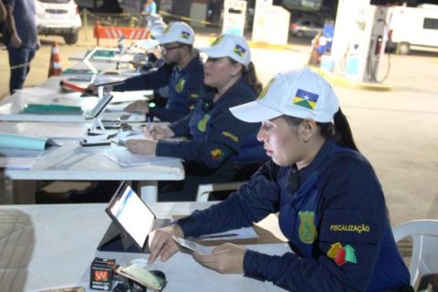 Operação Lei Seca prende 55 motoristas embriagados no final de semana, em Rondônia