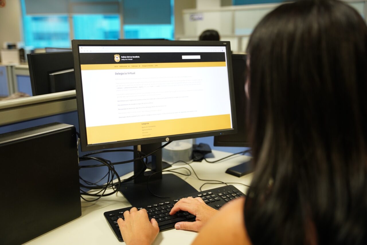Delegacia virtual já recebeu mais de 41 mil registros de ocorrências em Rondônia
