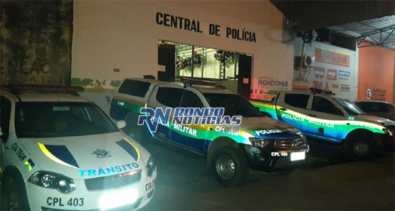 Filho chega em casa drogado, ameaça de morte a mãe e vai preso