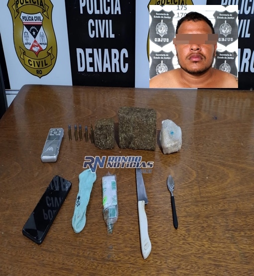 Operação da PC prende homem que enviava drogas e celulares para presídios 