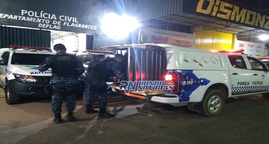 Preso trio que roubou celulares de brincantes do Bloco Murupi em Porto Velho