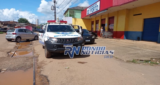 Padrasto tenta matar enteado a faca, leva tiro e foge pela mata
