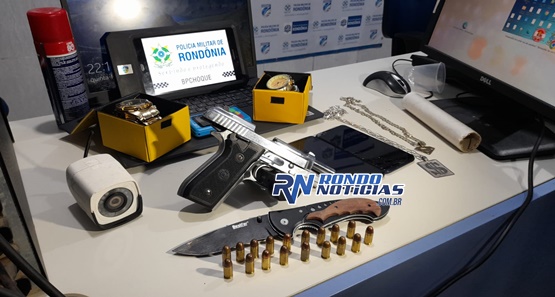 Apenado é preso com arma após denúncia anônima  no Orgulho do Madeira 