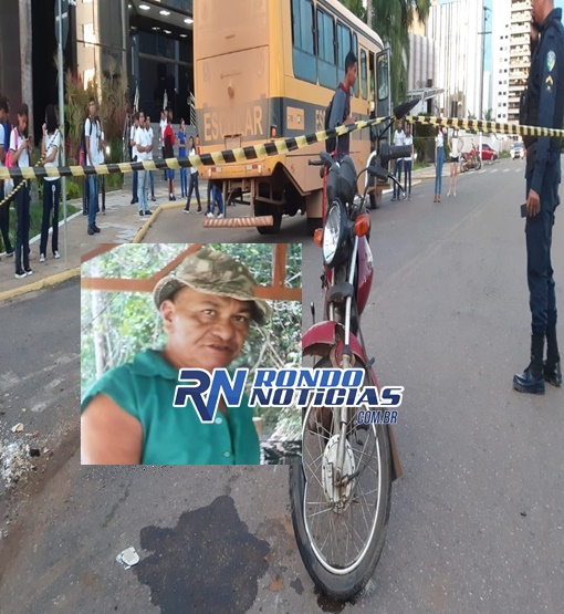 Motociclista morre esmagado por ônibus escolar na Esplanada das Secretarias
