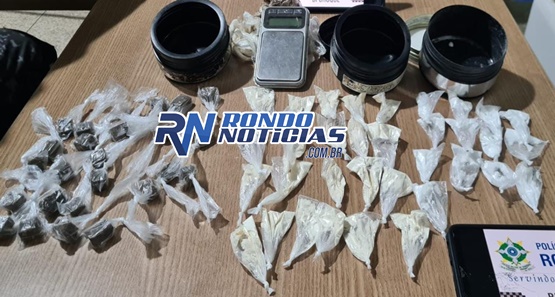 Polícia fecha boca de fumo que funcionava em distribuidora e prende 05 pessoas