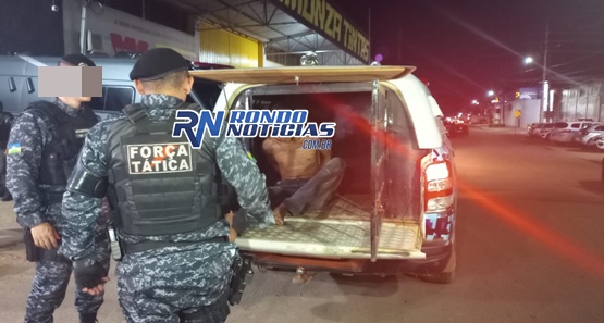 Homem é preso logo após cometimento de roubo no bairro São Francisco