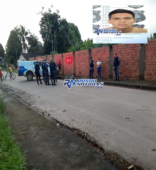 Ciclista executa ex-presidiário de 25 anos a bala na zona leste de Porto Velho
