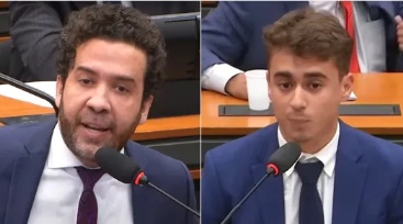 Janones admite xingamento a Nikolas Ferreira, mas nega teor homofóbico do termo 'chupetinha'
