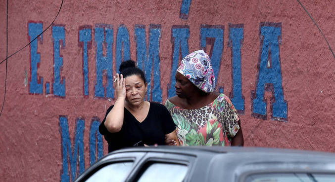 Um terço dos ataques violentos a escolas em duas décadas ocorreu nos últimos 10 meses
