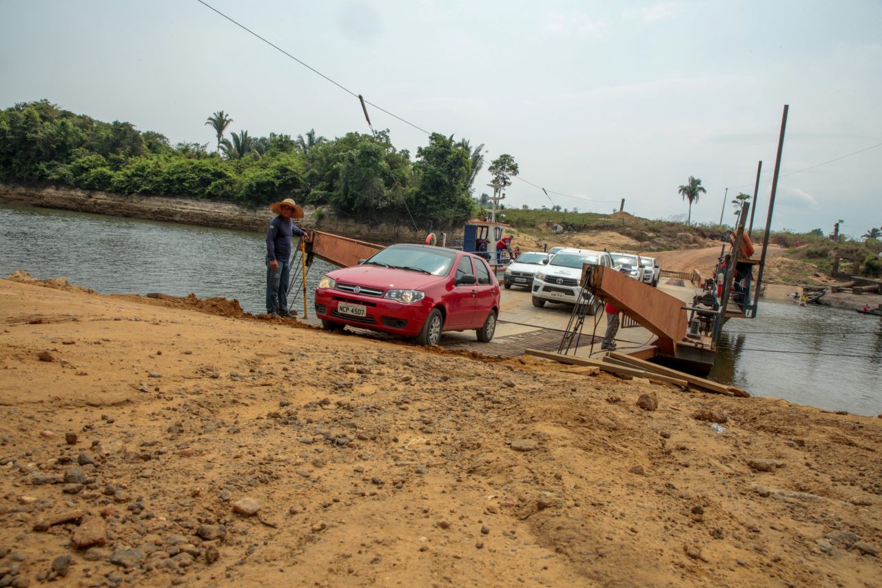 Governo de Rondônia garante gratuidade da travessia por balsa no rio Jamari 
