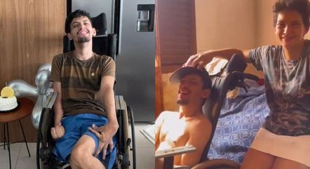 
Jovem com paralisia é aprovado no Enem, e mãe deixa trabalho para levá-lo à faculdade