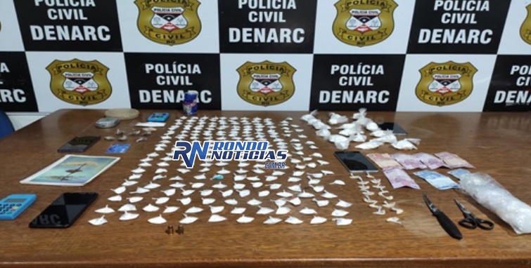 Denarc prende quadrilha que vendia drogas próximo à escolas da zona Leste 