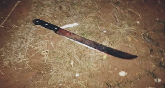 Ex-marido agride mulher com facão; vítima é socorrida por policiais militares