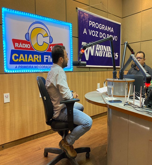 Diego Lage fala na "A Voz do Povo" do cronograma de obras na capital