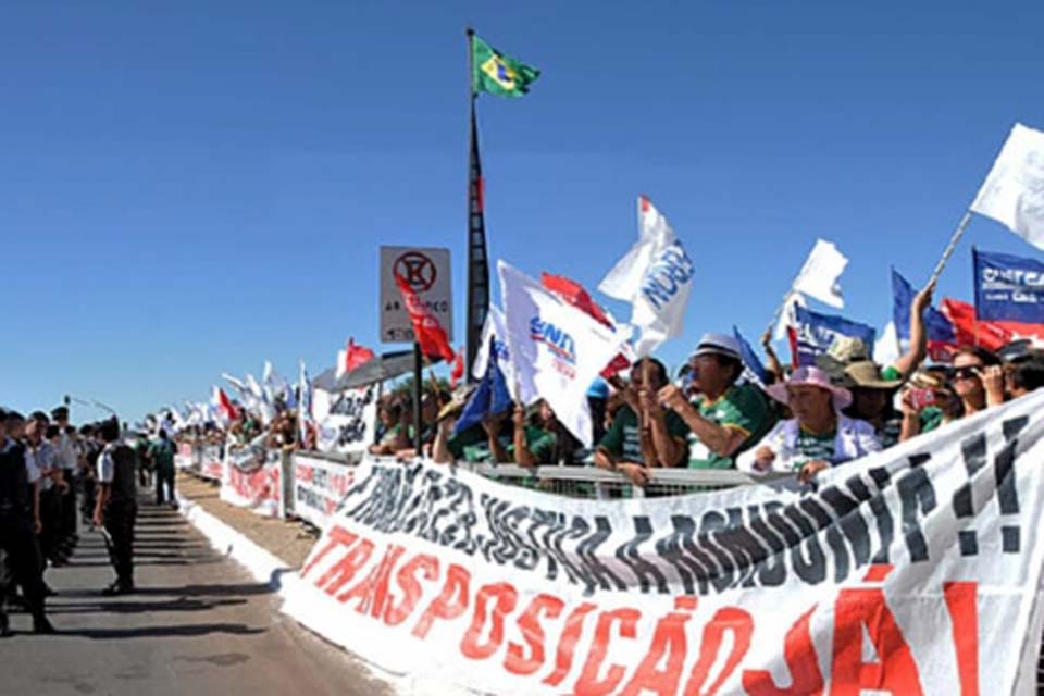 Processo da Transposição continua “enrolado”, mesmo com novo governo

