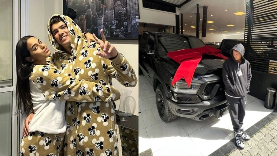 Influenciadora Mirella Santos presenteia marido com carro de luxo de R$ 450 mil
