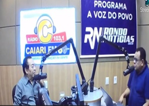 Jornalista Osmar Silva faz análise política do Estado no programa A Voz do Povo