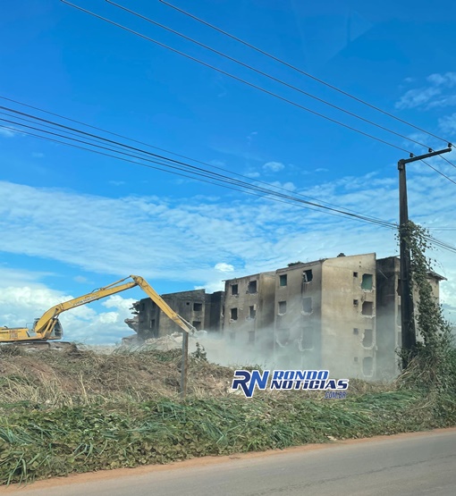 Prefeitura vai utilizar terreno dos apartamentos demolidos para construção de um CRAS