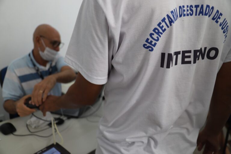 Sejus e TRE realizam emissão e regularização de título eleitoral no Sistema Penitenciário
