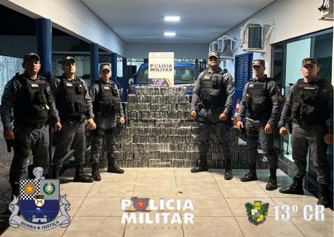 Policial Rodoviário de Rondônia é preso com mais de 500 kg de cocaína em MT
